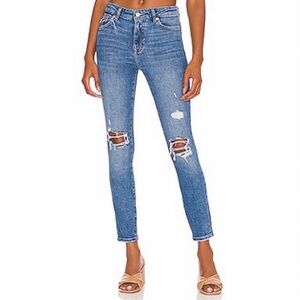 NWT Lovers + Friends Ricky Low Rise Skinny Jeans - Size 26